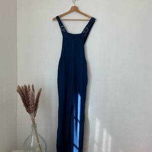 NWT Long thin denim overall/jumper /jumpsuit